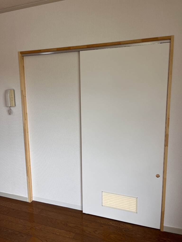 扉の設置